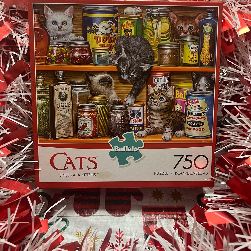 Buffalo David Bitton Cats Puzzle - Multicolor